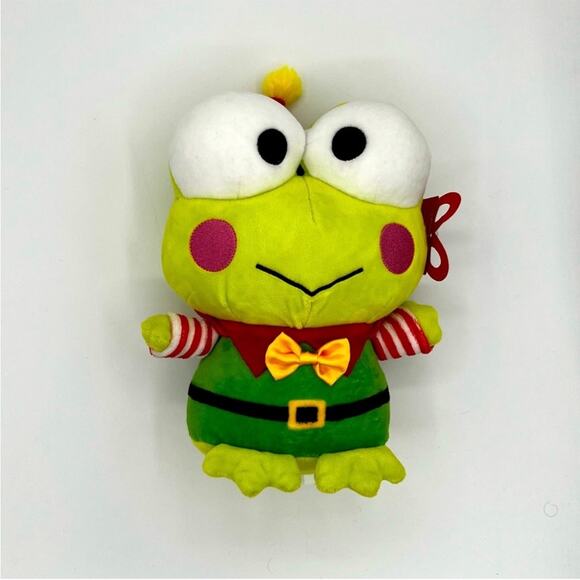 sanrio hello kitty and friends keroppi elf holiday plush toy - Picture 6 of 8